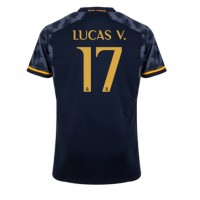 Real Madrid Lucas Vazquez #17 Replica Away Shirt 2023-24 Short Sleeve